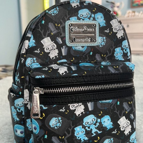 LOUNGEFLY Funko Pop Disney Haunted Mansion Mini Backpack - Picture 2 of 5